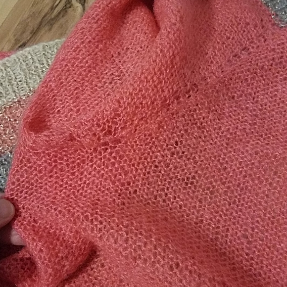 Vintage 50s Handmade Knit Sweater Shurg - Picture 6 of 10